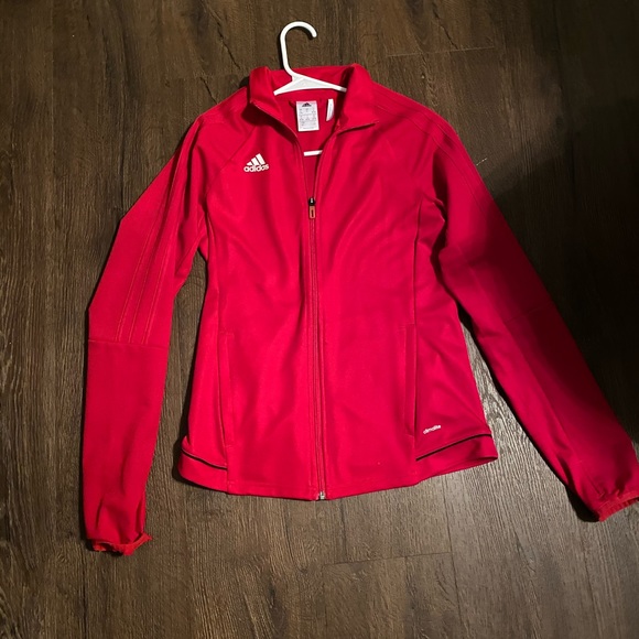adidas Jackets & Blazers - Adidas red jacket